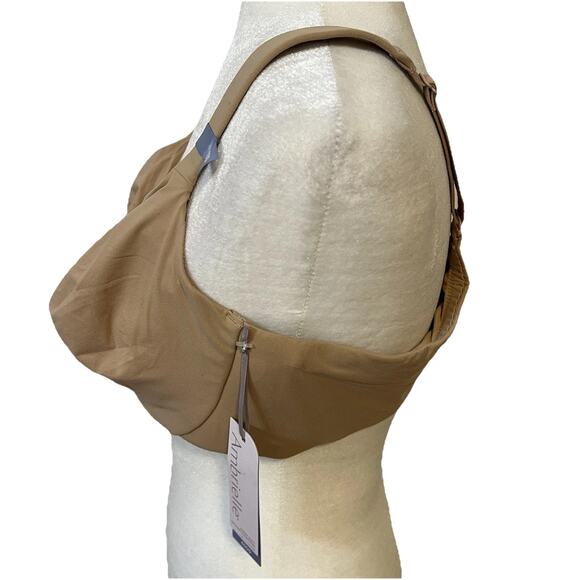 Ambrielle Bra Womens 40DD Super Soft Unlined Full Coverage Underwire Pecan Prali - Picture 3 of 8